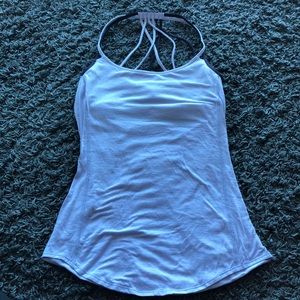 Lululemon tank top with built in sports bra